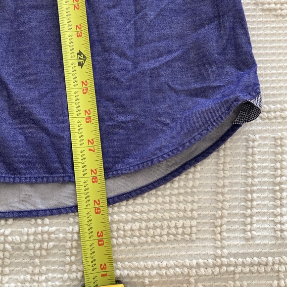 Ted Baker size 4 large chambray shirt - Picture 11 of 11